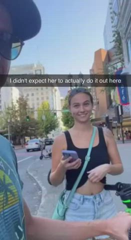 who's this flashing sluts name? : video clip