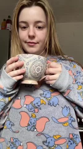 The only way to drink tea :p : video clip