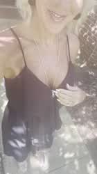 Need to show you what’s under my dress. . . Now are you ready for the weekend? : video clip