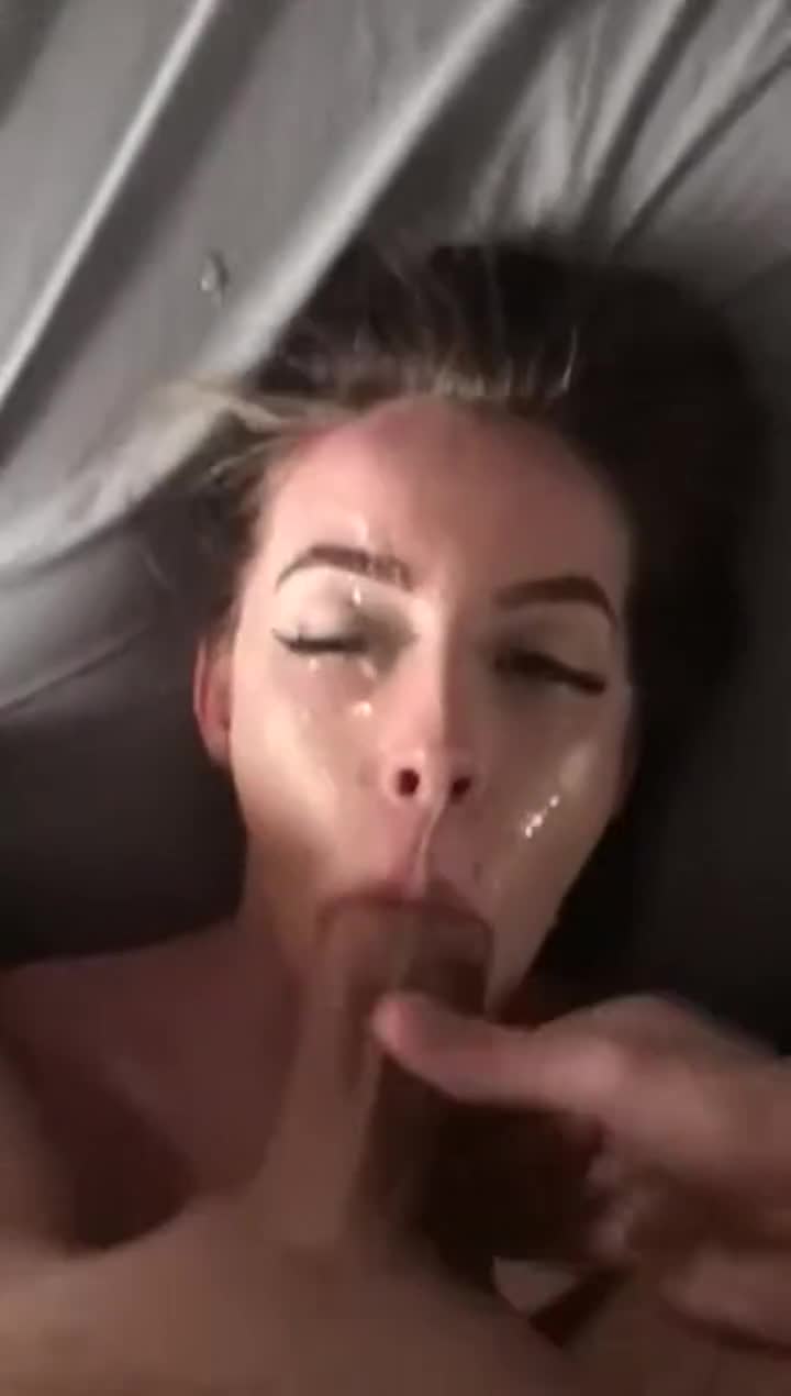 Eye shot then throatfucked : video clip