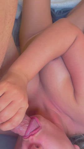 As long as my throat is filled I’m happy 😊 : video clip