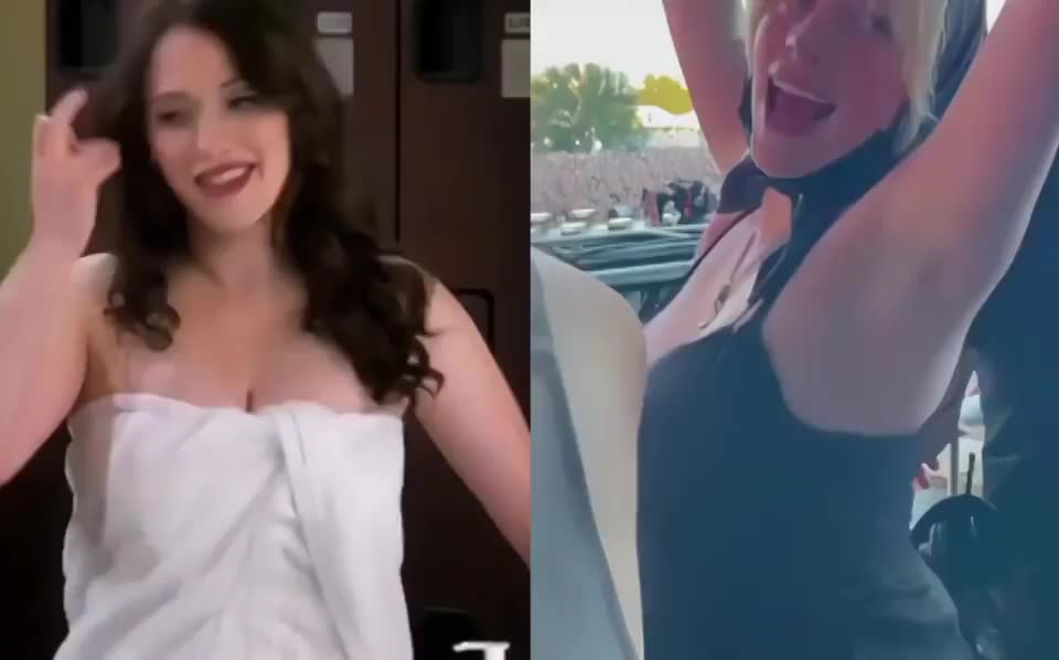 Kat Dennings vs Billie Eilish : video clip