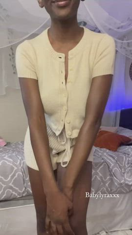 Watch how my tits jiggle from behind 🙊 : video clip