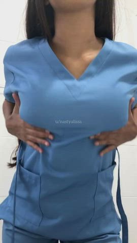 naughty nurse ready to exam you : video clip