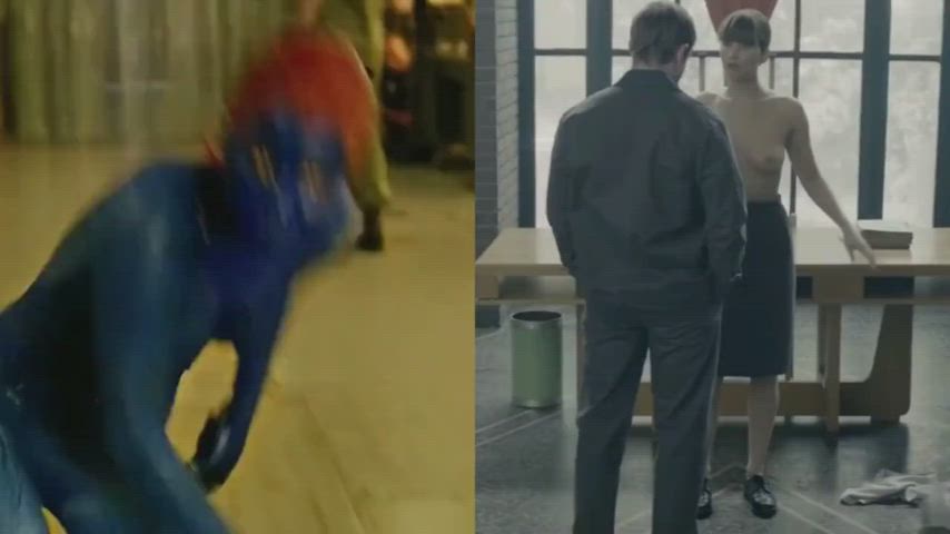Jennifer Lawrence (Superhero vs Undressed) : video clip