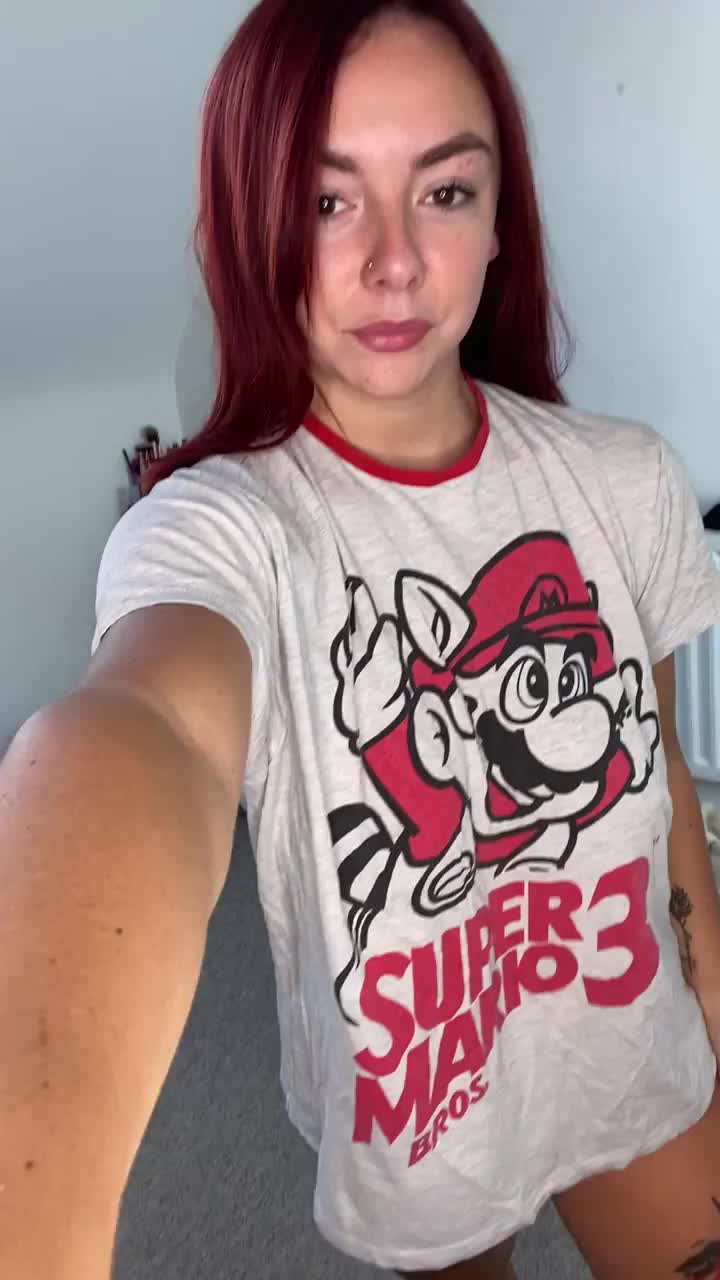 Anyone want to play Mario? : video clip
