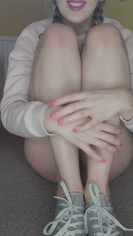 I hope my little pussy can fit your cock : video clip