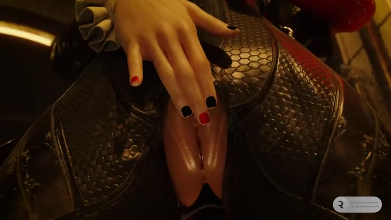 Harley helping out Catwoman (Rescraft) [DC] : video clip