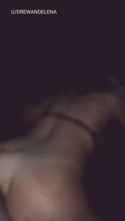 Being taken hard from behind while hubby films the action is always a favorite of mine . 47F : video clip