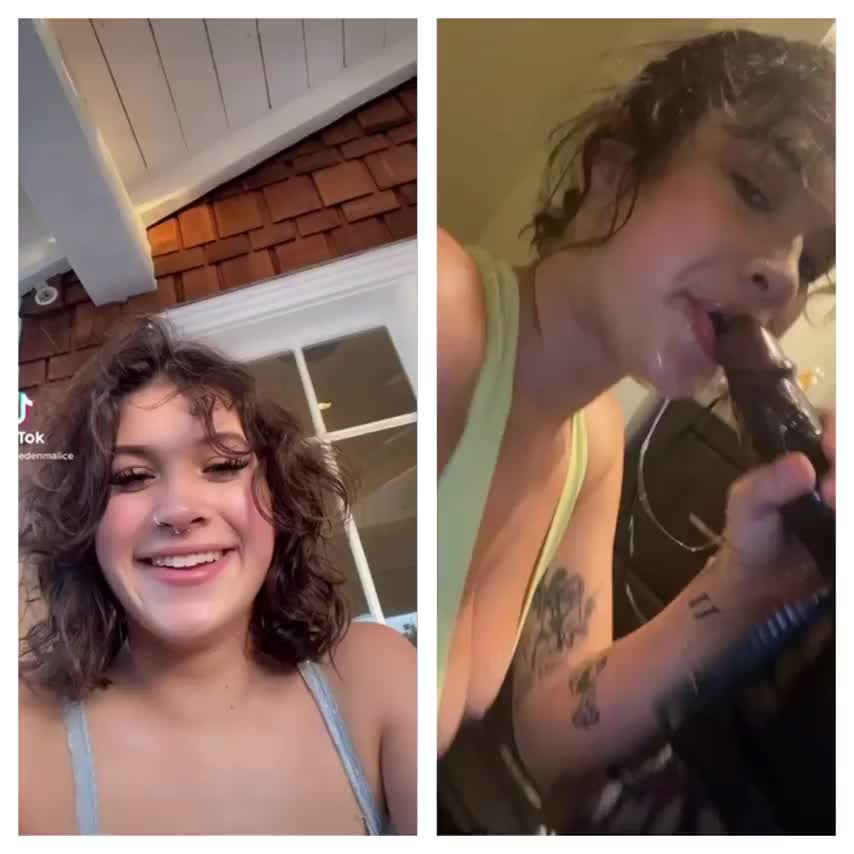 what tiktok sees vs reddit 😚😍 : video clip