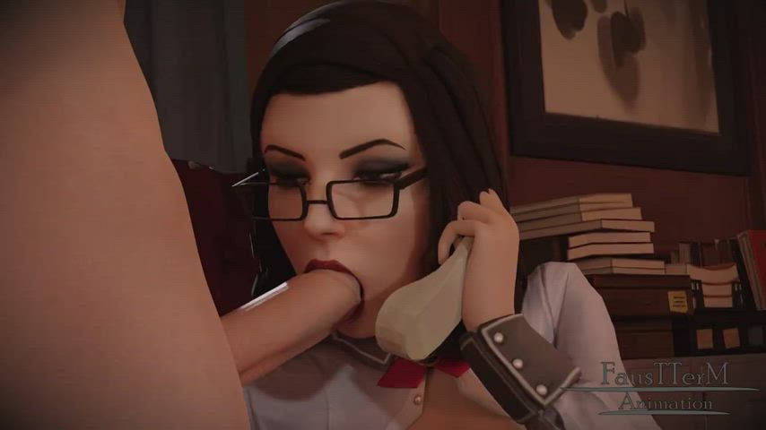 Cumming in Elizabeth's mouth (FaustTerm) [Bioshock] : video clip