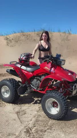 Your pov when you ride with me... of course also with that outfit haha : video clip