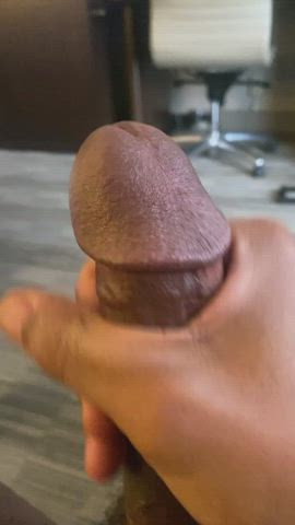 Cumshot in hotel room : video clip