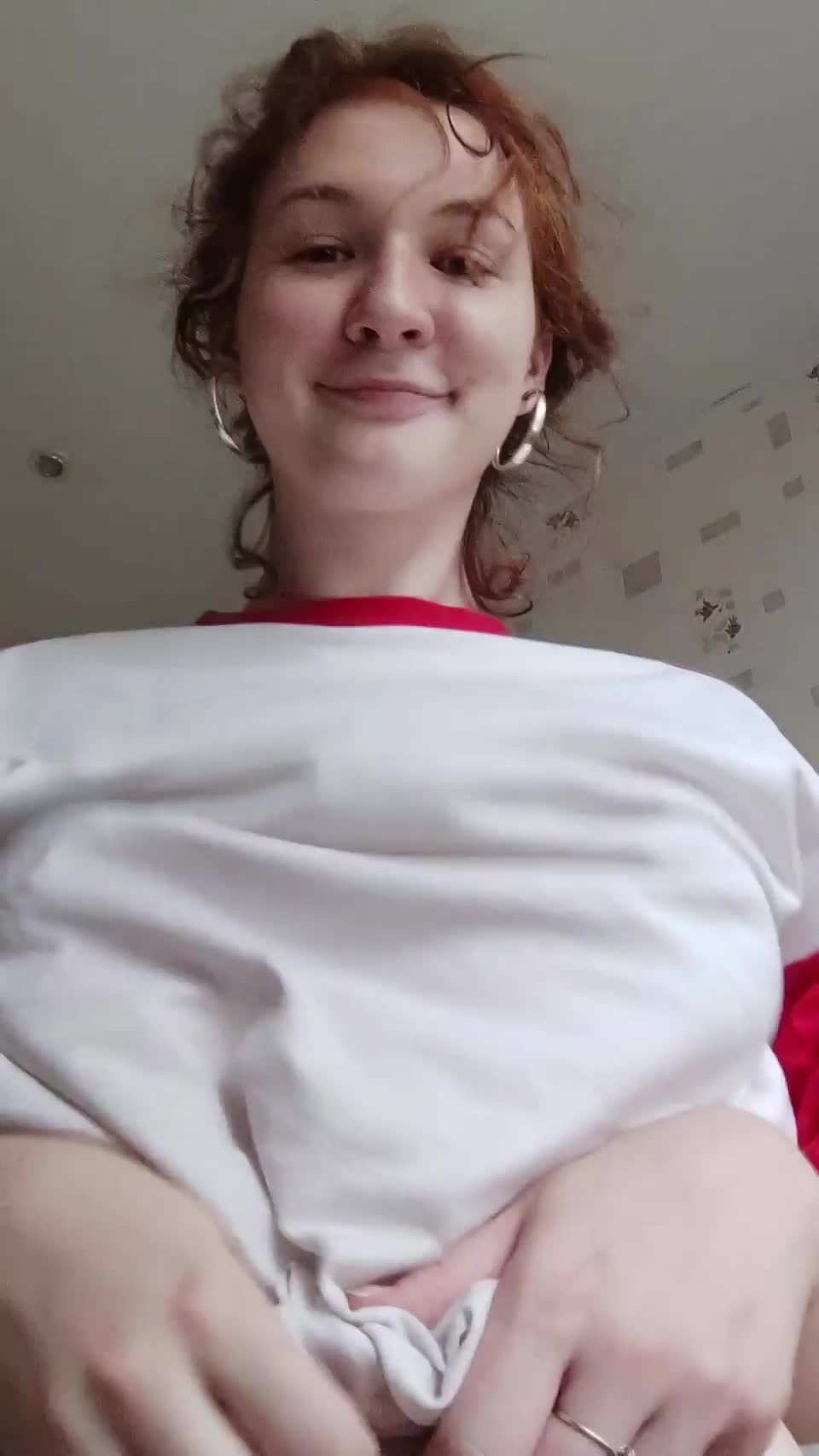 I hope me shaking my tits is what you needed today : video clip