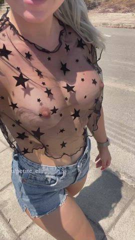 On my way to school. Do you think that my teacher will tell me to go home, because of my outfit? : video clip
