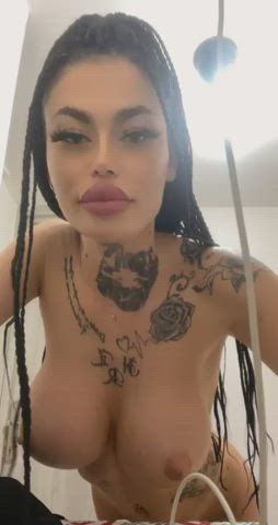 I used to hate my tits, but thanks to you guys I love them! :) : video clip