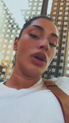 It’s like I was born to do OnlyFans. I literally think of nothing but getting fucked🤷 : video clip