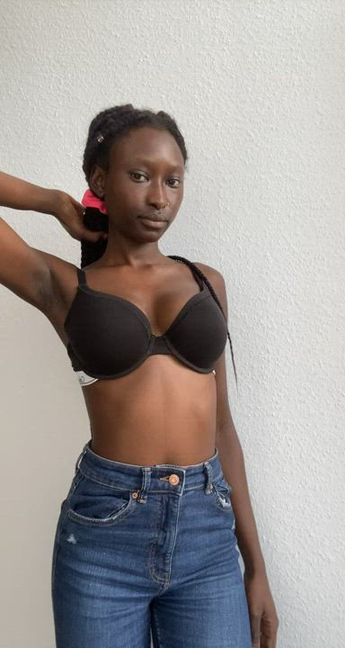 Kinda insecure about my skinny body... Would you still fuck me? : video clip