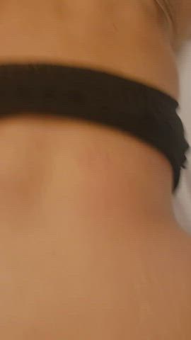 I love getting fucked in my pussy while getting my ass ready with a dildo : video clip