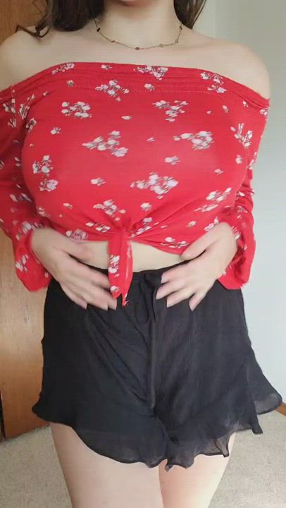 Did my perky natural boobs make your Monday morning better? ;) : video clip