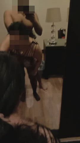 Hotel sex is fun and it gets way better when girl next room responding to your moans : video clip