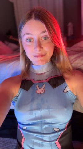 I couldn't wait to ruin my new outfit! : video clip