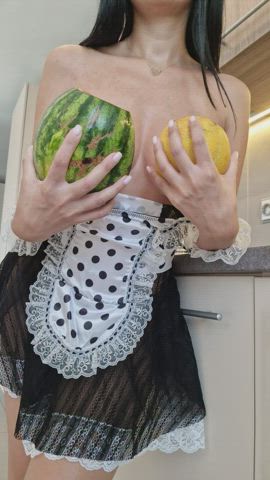 The maid is fertile...you should test it out : video clip