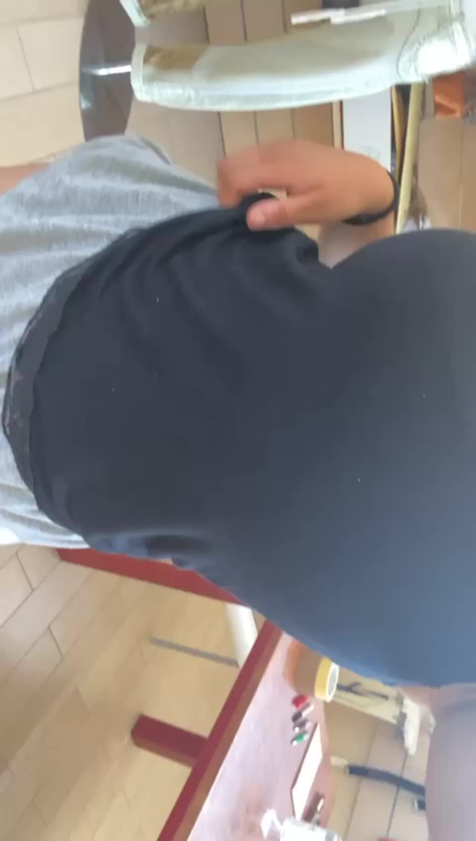 My boobs are too big to fit in this : video clip