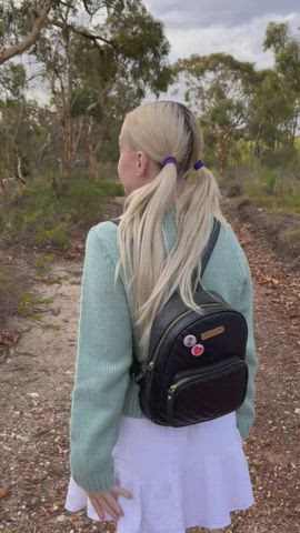 Want to get lost in the woods with me? : video clip