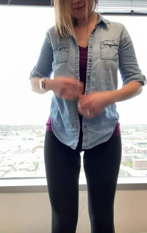 Taking a lunch break at work and decided to drop them for you : video clip