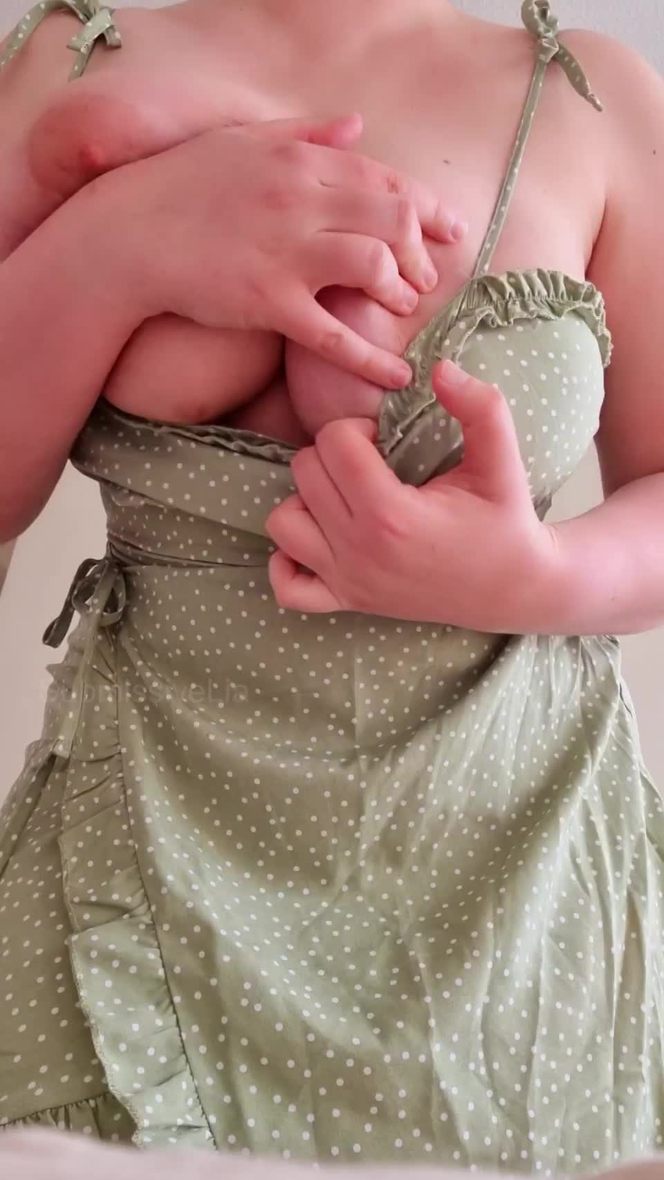 For the love of boobies, please tell me if you'd suck them : video clip