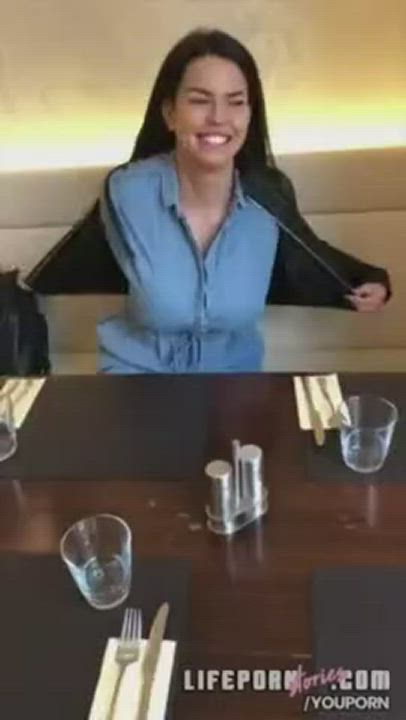 lucky guy finally gets to bang his instagram date with huge tits : video clip