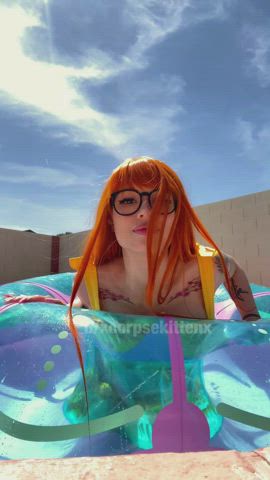 Swimsuit Futaba Sakura (KorpseKitten) [Persona 5] : video clip