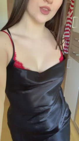 Me and my titties are wishing you a happy day :P : video clip