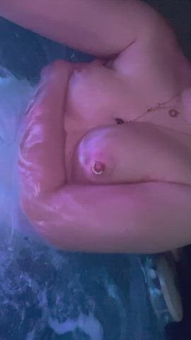 Wanna share a hot tub with me? : video clip