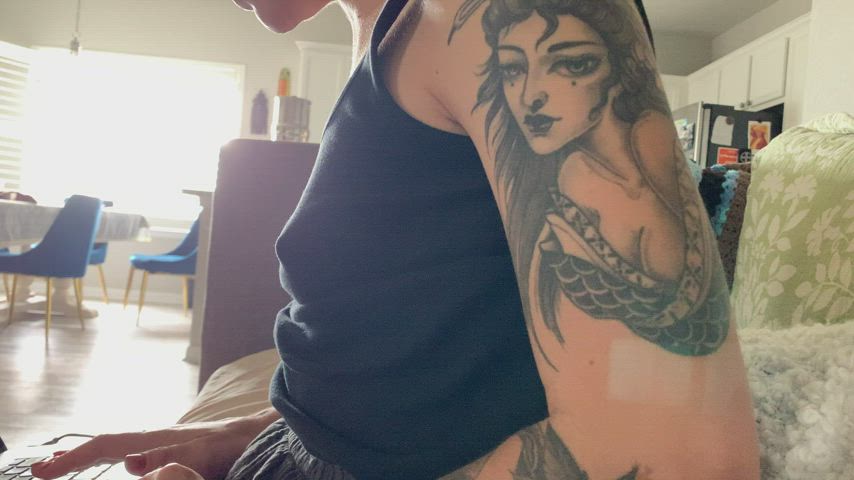 I think my boobs are too small, but my bf thinks they’re still perfect to play with [OC] : video clip
