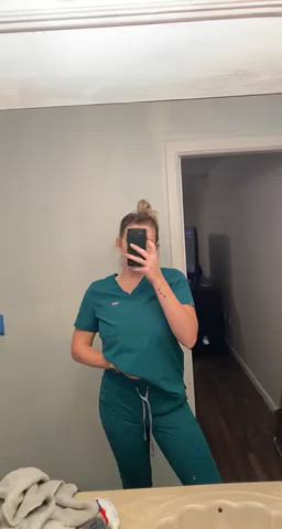I love getting out of these clothes after a long day at work 🥰 : video clip