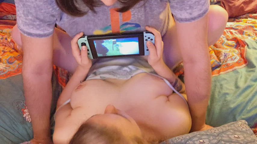 She's really looking forward to the Animal Crossing update! : video clip