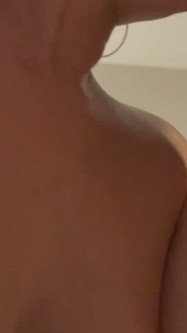 Giving head to a fat cock when I ride hubby : video clip