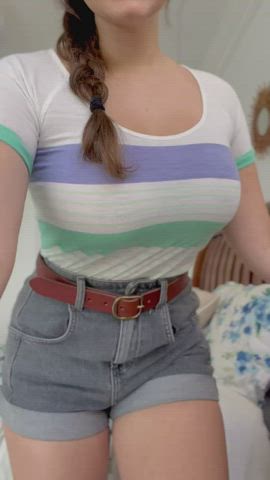can my natural boobs convince you to fuck 19 year old girls again? : video clip
