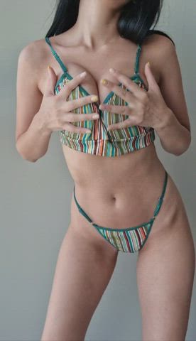 Stacked enough for a petite 18yo? : video clip
