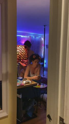 She was texting me how much she loved me while Fucking him. [MF] MILF : video clip