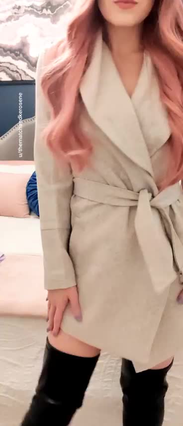 POV I wear this to meet you out for lunch 🤭 : video clip