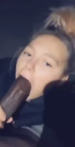 Teen sucks bbc : video clip