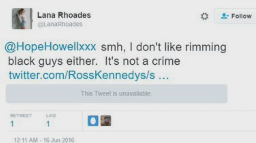Lana Rhoades being a hypocrite : video clip