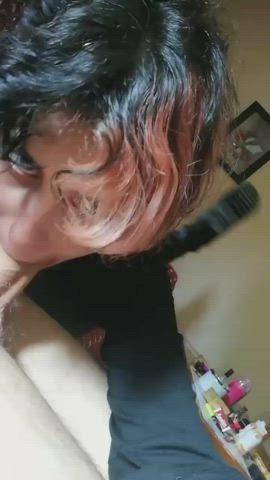 I love the feeling of dick in my mouth : video clip