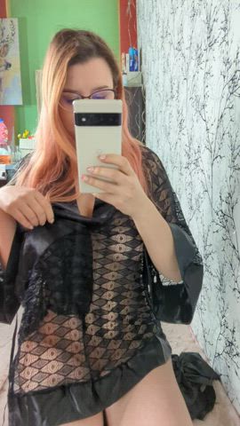 My huge 32H's on a petite 4'11 body :3 : video clip