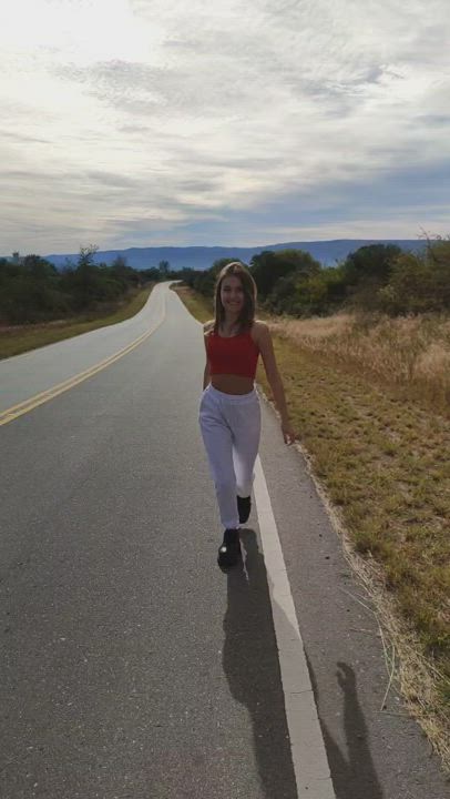 Be careful, the cars are coming! I DO NOT CARE 😇 : video clip