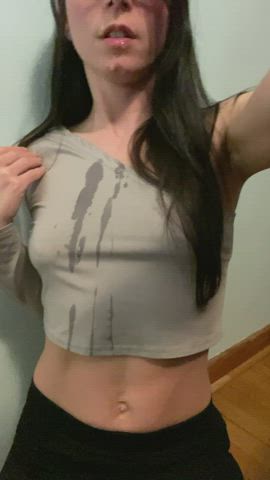 Made a mess 💦🤓 (f) OC : video clip
