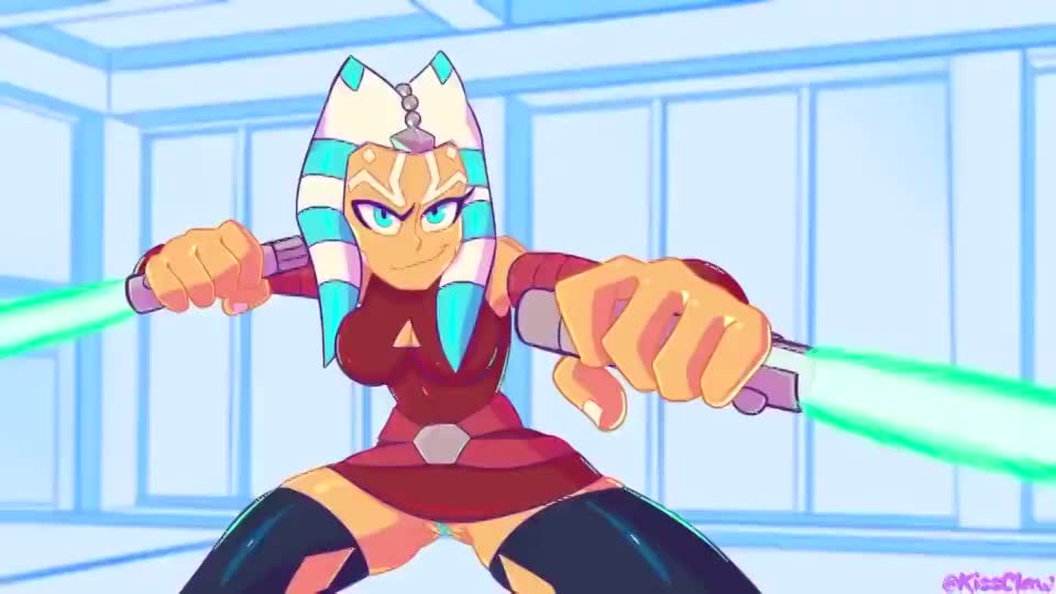 Ahsoka Has A Little Spin (KissClaw) [Star Wars] : video clip